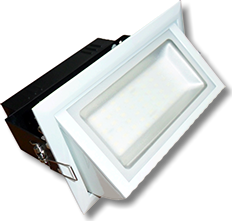 LED Adjustable Rectangular Shop Light